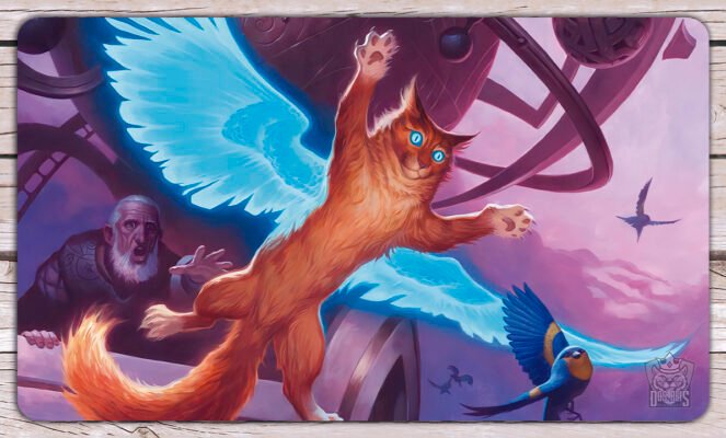 Playmat Magic The Gathering Arcane Flight Dos Reis Playmats