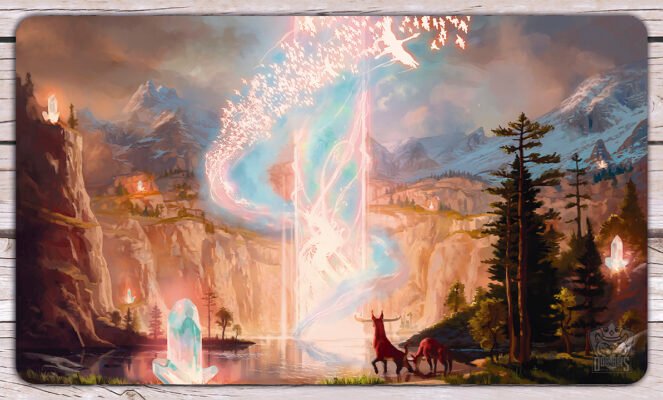 Magic Routine Around Genesis Playmat Magic The Gathering - Genesis Ultimatum - Dos Reis Playmats