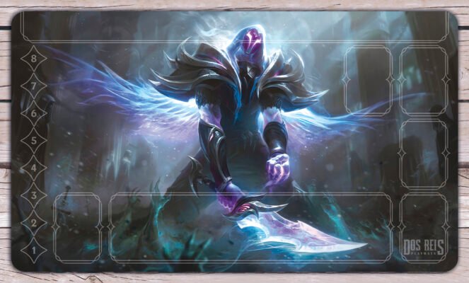 Playmat Riftbound - Ashen Knight Pyke - Dos Reis Playmats